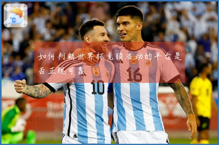 如何判断世界杯竞猜活动的平台是否正规可靠