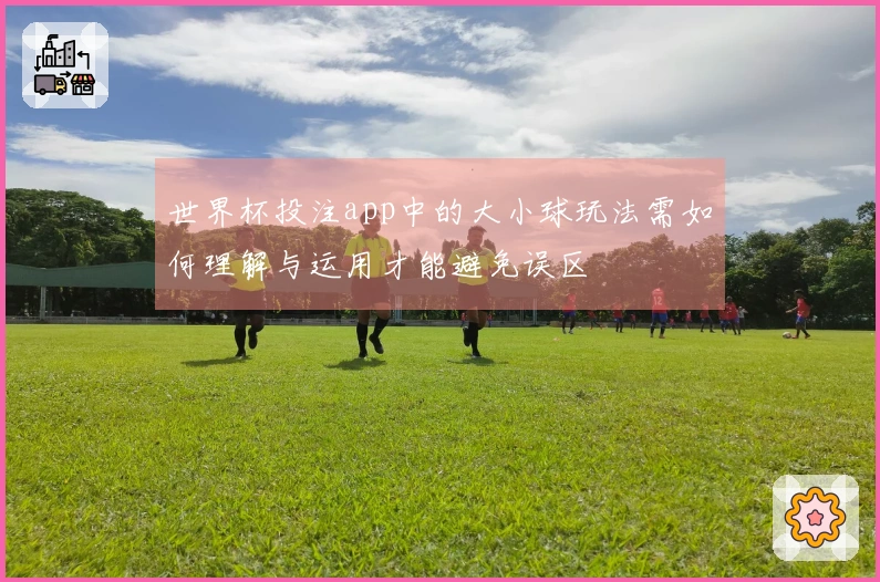 世界杯投注app中的大小球玩法需如何理解与运用才能避免误区
